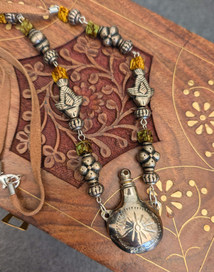 Vintage Potion Bottle Necklace - Image 3