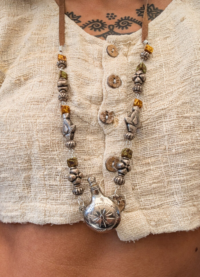 Vintage Potion Bottle Necklace - Image 4