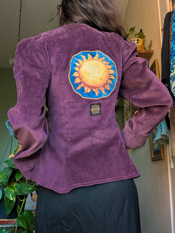 Reworked Celestial Corduroy Jacket - Image 2
