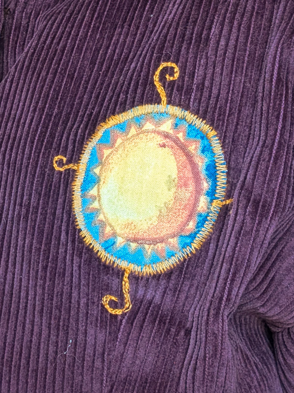 Reworked Celestial Corduroy Jacket - Image 3
