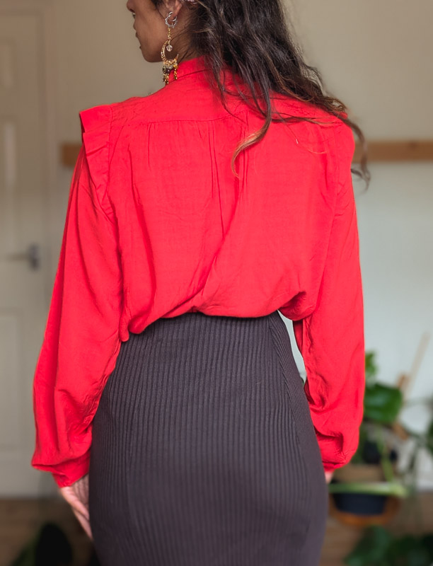 Red Bug Patch Shirt - Image 4