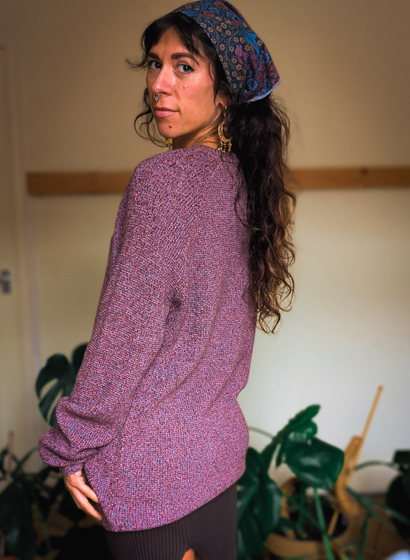 Maroon Mushroom Jumper - Image 4