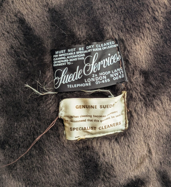 Vintage Suede Sheepskin Jacket - Image 2