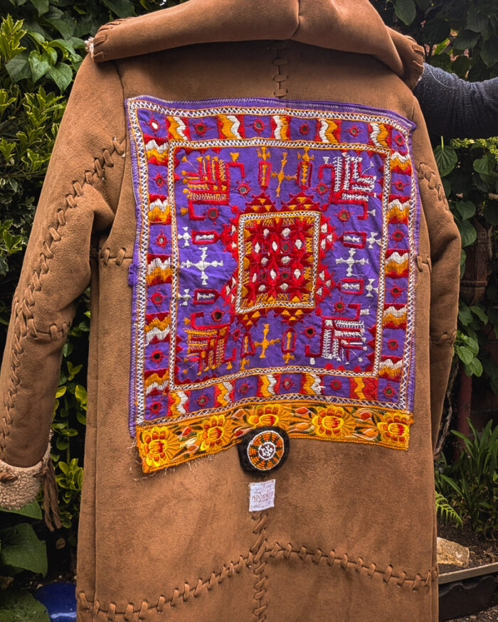 Reworked Faux-Suede Penny Lane Coat - Image 2