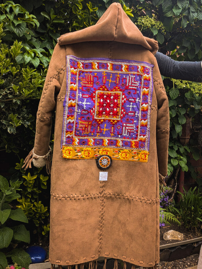 Reworked Faux-Suede Penny Lane Coat - Image 3