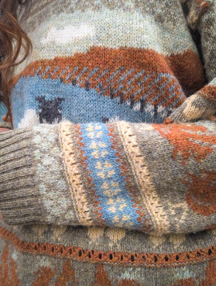 Vintage Farmyard Wool Jumper - Image 5