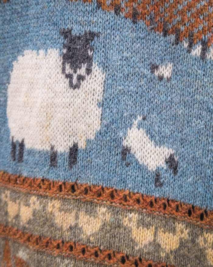 Vintage Farmyard Wool Jumper - Image 6