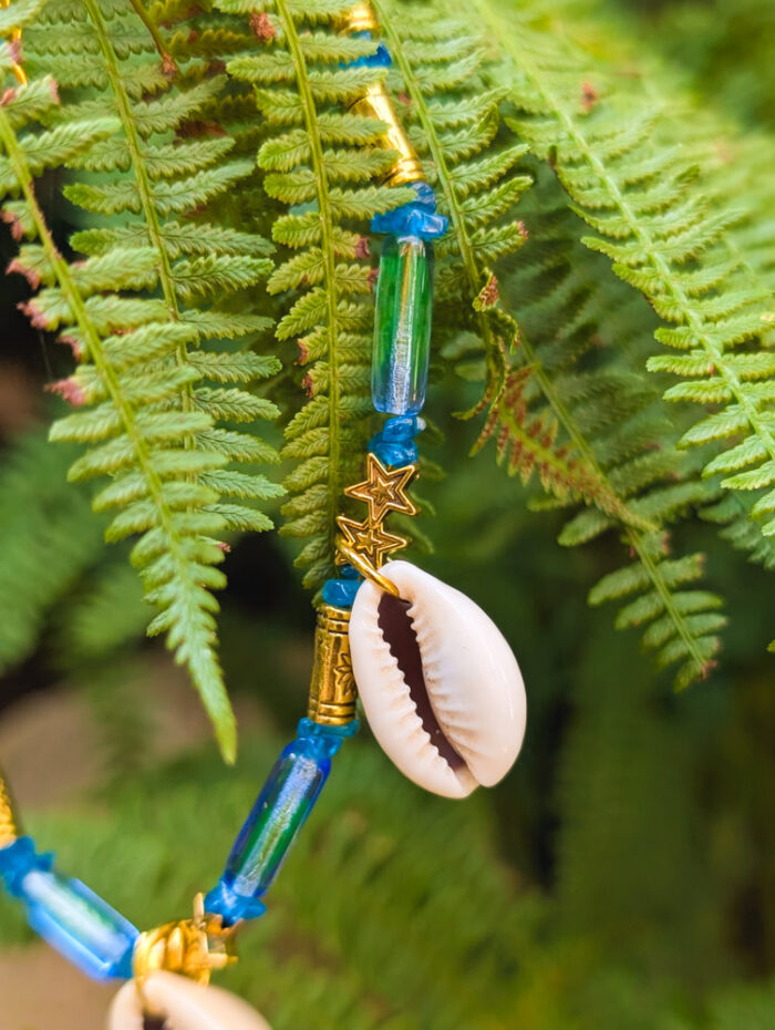 Upcycled Shell Anklet - Image 2