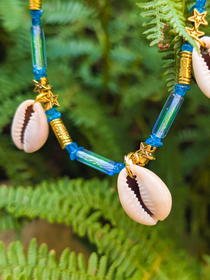 Upcycled Shell Anklet - Image 3