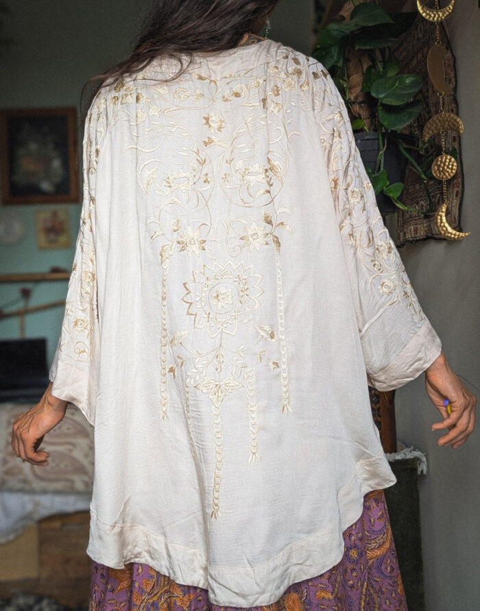 Rabena Saloner Embroidered Shrug - Image 4