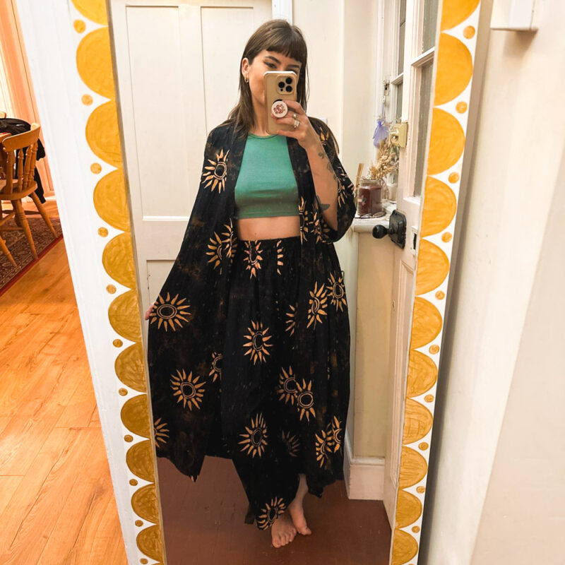 Long Batik Sun Robe – ADORNED