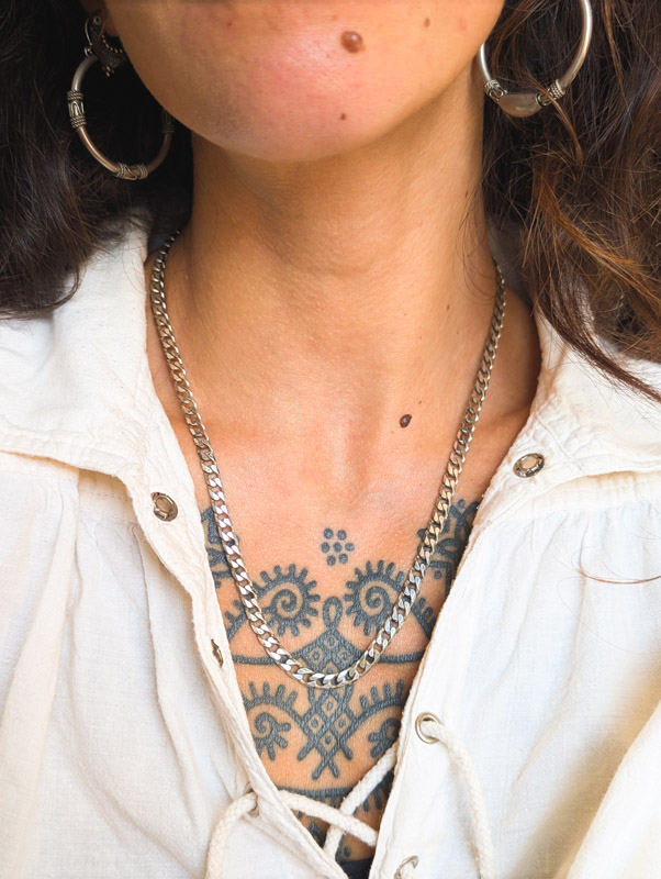 Vintage 925 Solid Silver Chain - Image 5
