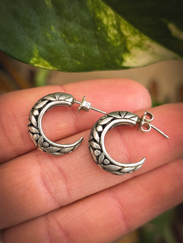 Vintage 925 Suarti Hoops - Image 5