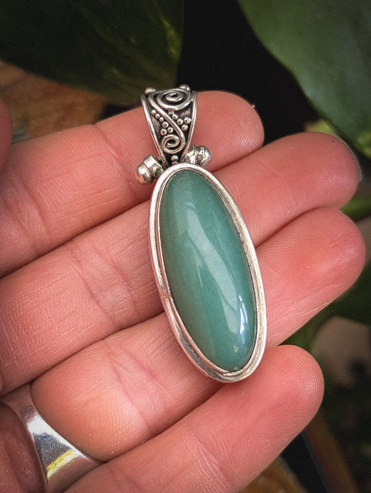 925 Silver Suarti Gemstone Pendant - Image 7