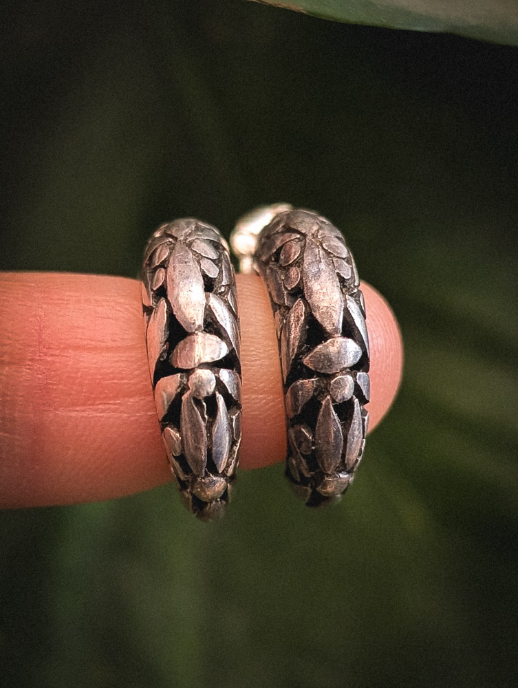 Vintage 925 Suarti Hoops