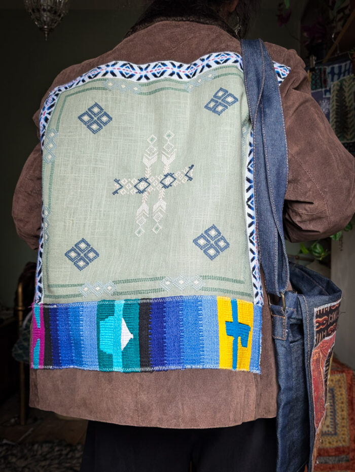 Reworked Boho Suede Jacket - Image 3