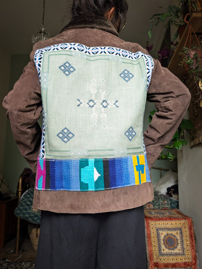 Reworked Boho Suede Jacket - Image 4