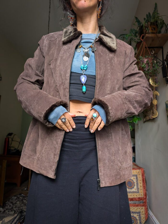 Reworked Boho Suede Jacket - Image 7