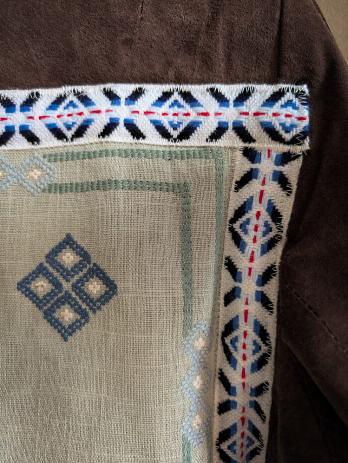 Reworked Boho Suede Jacket - Image 8