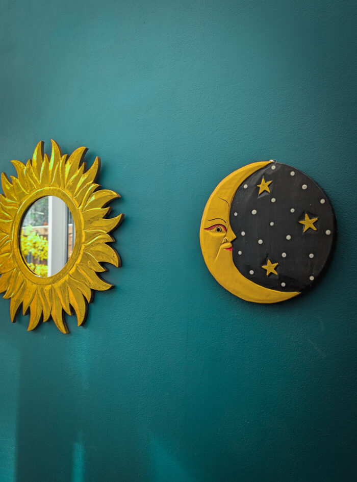 Black & Gold Moon Plaque - Image 3