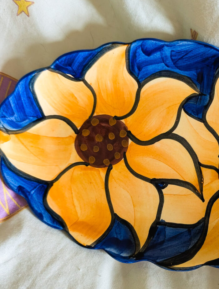 Preloved Sunflower Bowl - Image 4