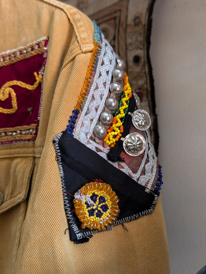 Reworked Sunflower Denim Jacket - Image 10