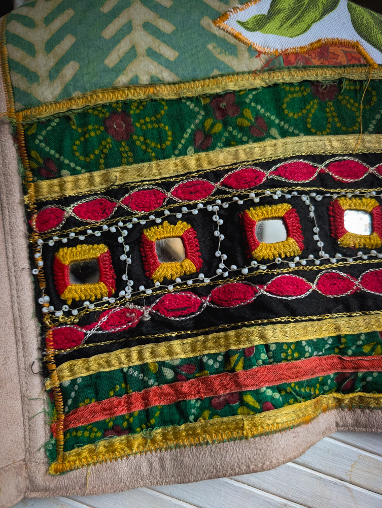 Reworked Sunflower Faux-Suede Coat - Image 3