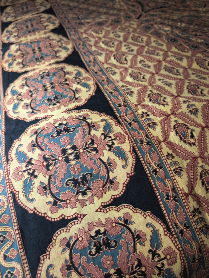 Indian Blockprint Kingsize Tapestry - Image 6