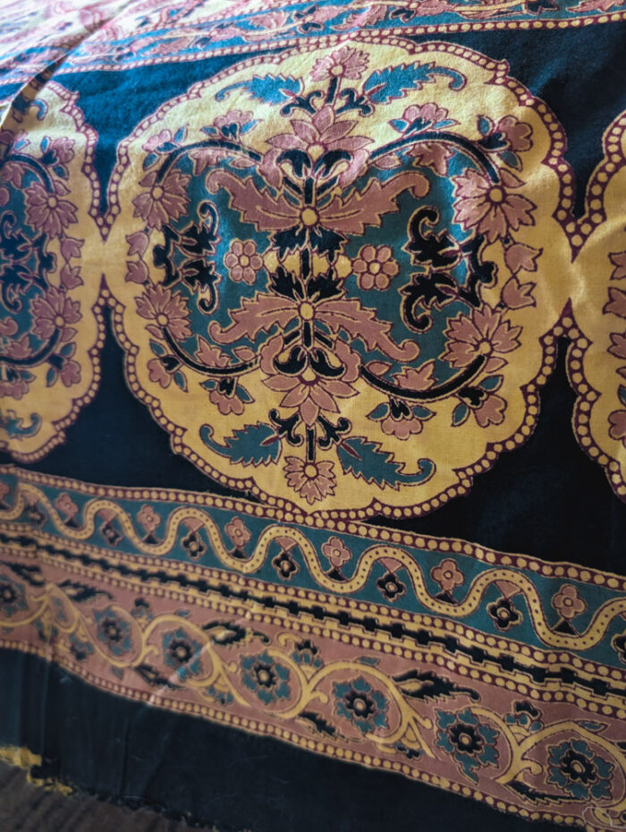 Indian Blockprint Kingsize Tapestry - Image 3