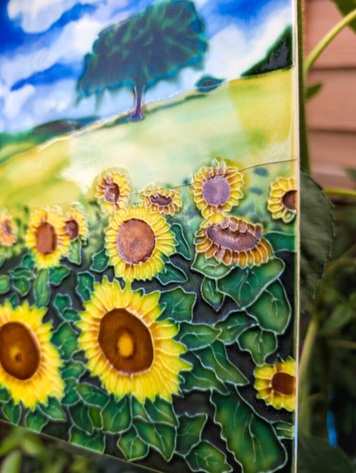 Preloved Sunflower Tile - Image 4