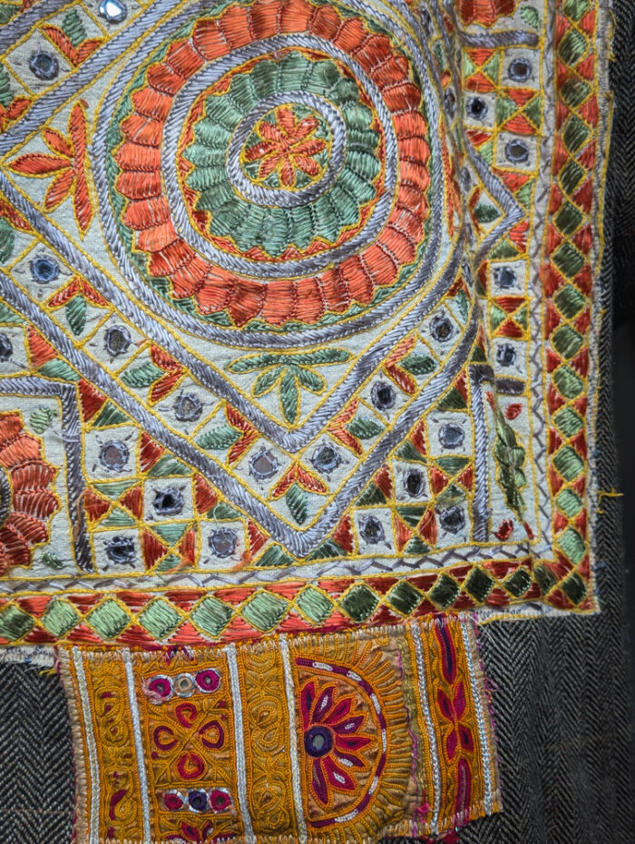 Reworked Boho Tweed Coat - Image 2