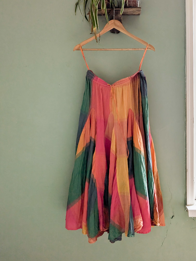 Pastel Rainbow Midi Skirt - Image 3