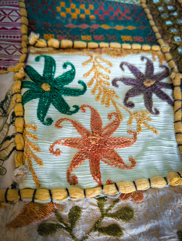 Vintage Indian Patchwork Wall Hanging - Image 2