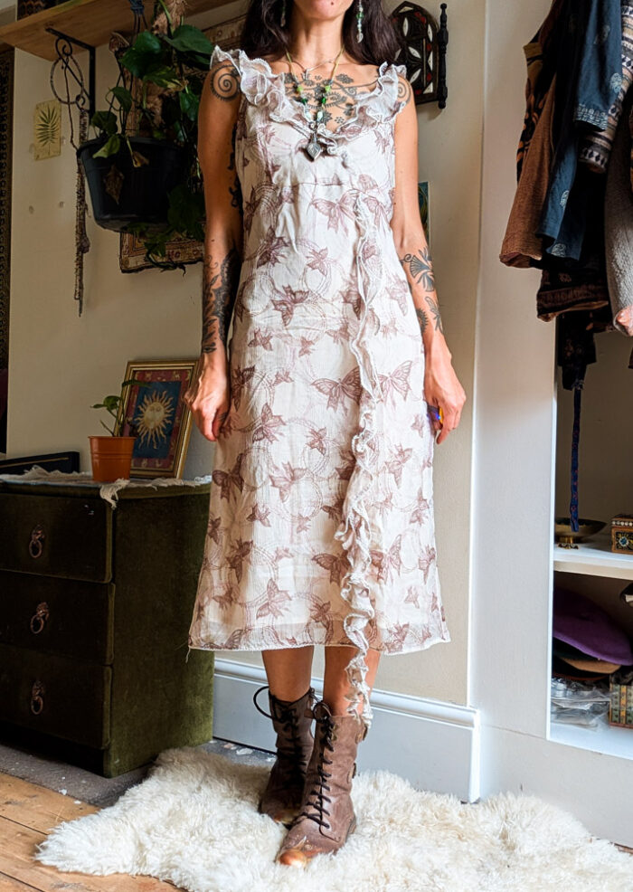 Whistles Butterfly Fairy Print Dress