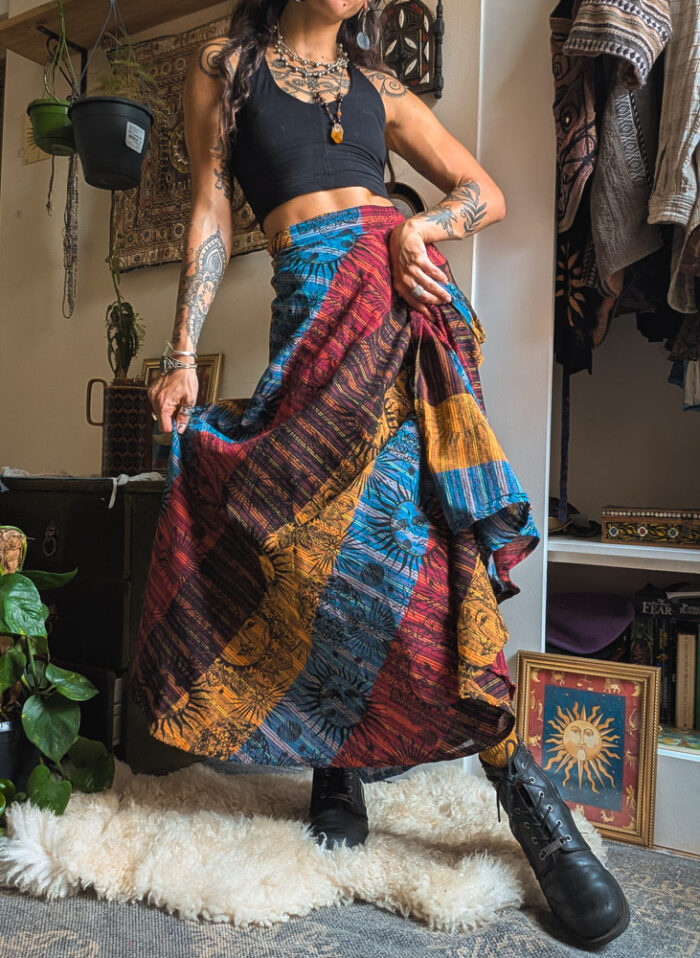 Celestial Wrap Skirt - Image 4