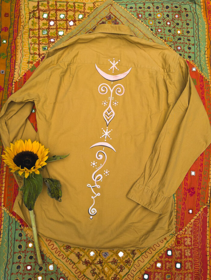Reworked Mustard Tattoo Inspired Shirt